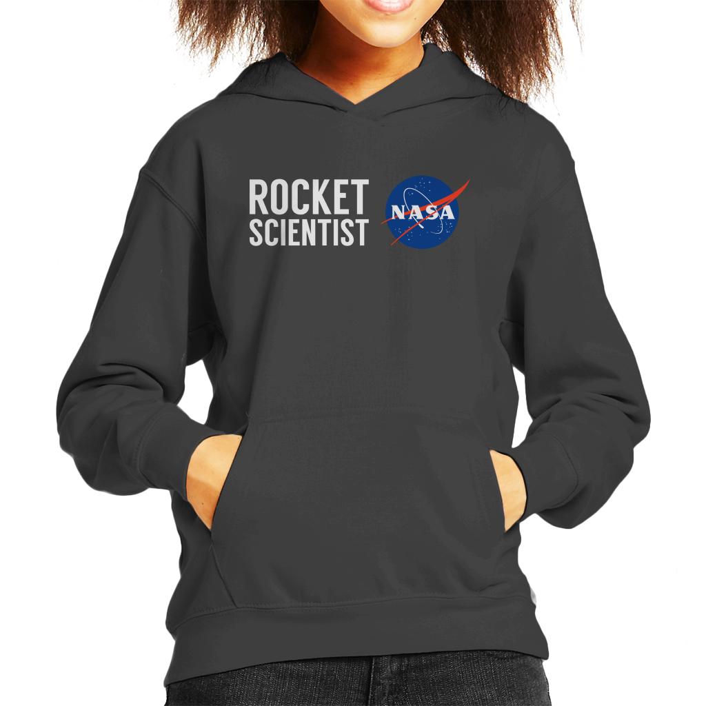 NASA Rocket Scientist Kids Hooded Sweatshirt-ALL + EVERY