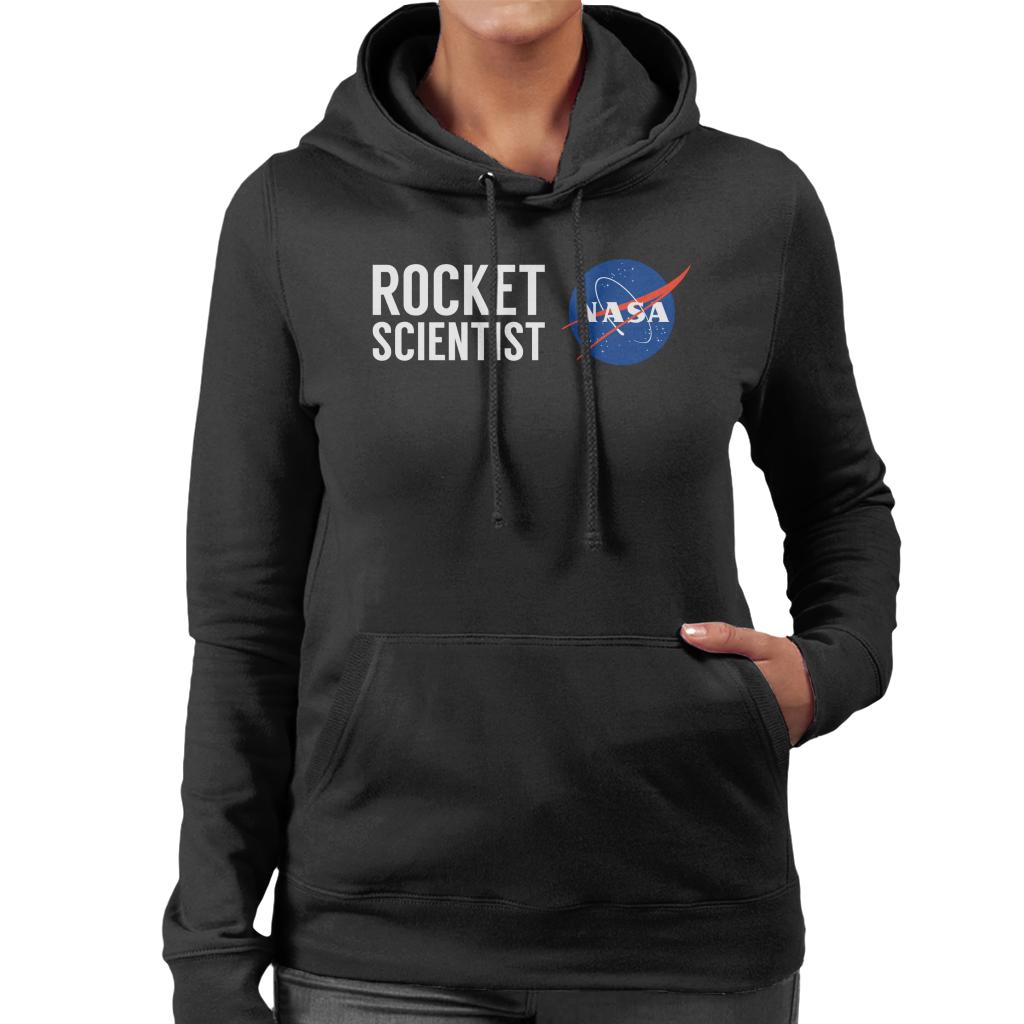 NASA Rocket Scientist Women's Hooded Sweatshirt-ALL + EVERY