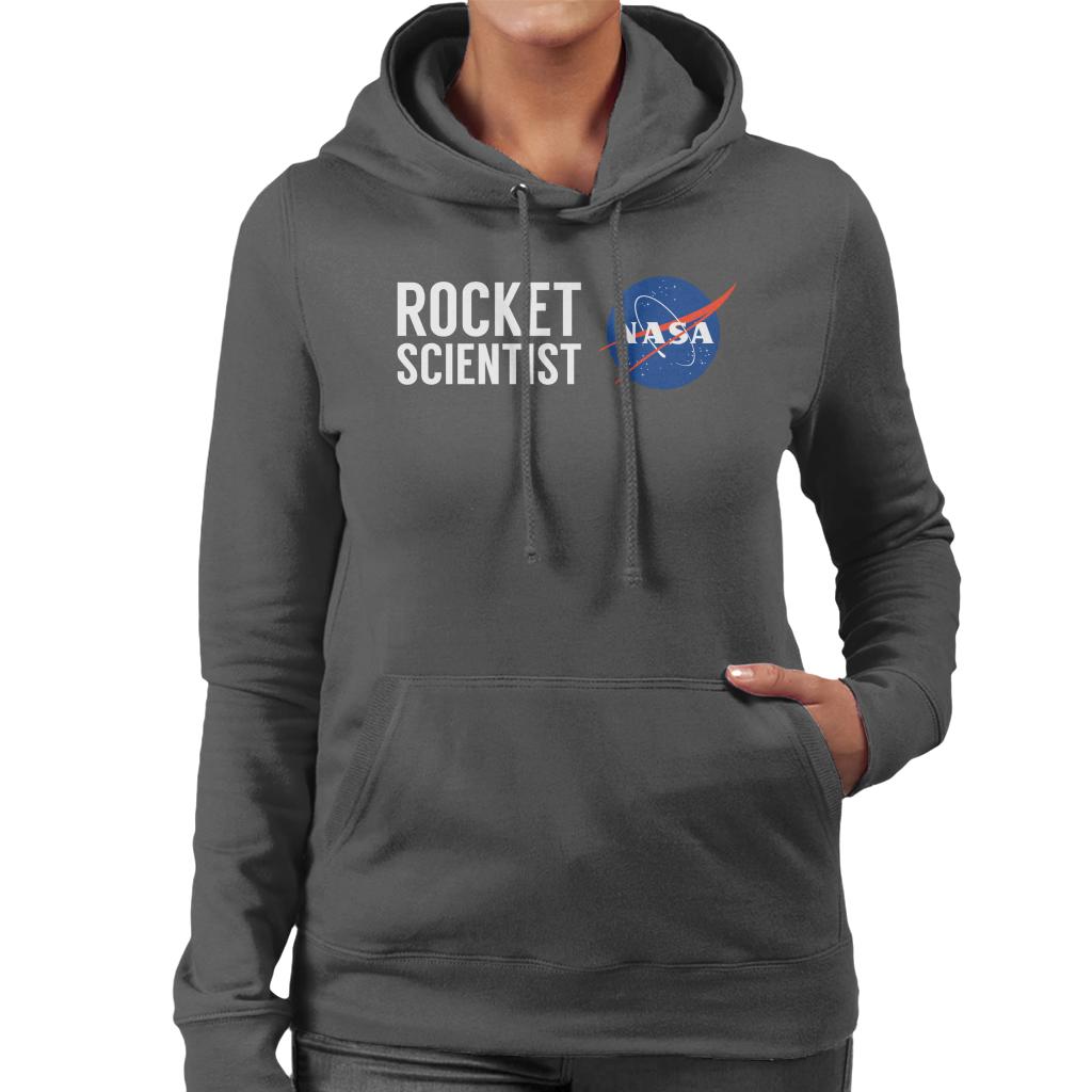 NASA Rocket Scientist Women's Hooded Sweatshirt-ALL + EVERY