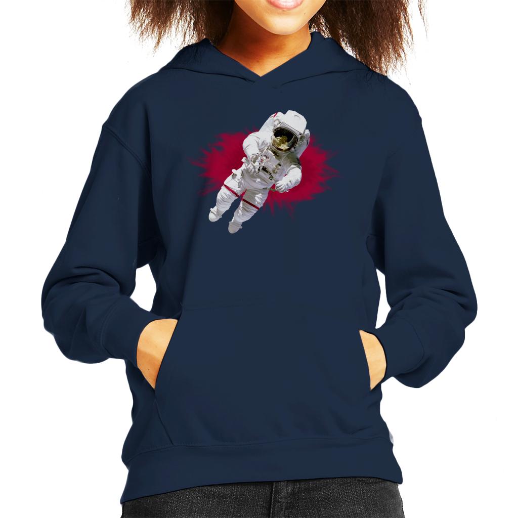 NASA Astronaut Free Flight Kids Hooded Sweatshirt-ALL + EVERY