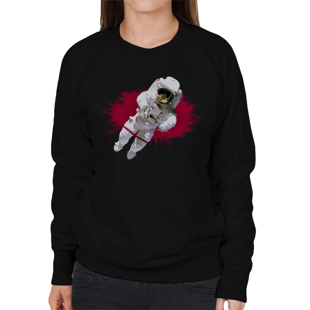 NASA Astronaut Free Flight Women's Sweatshirt-ALL + EVERY