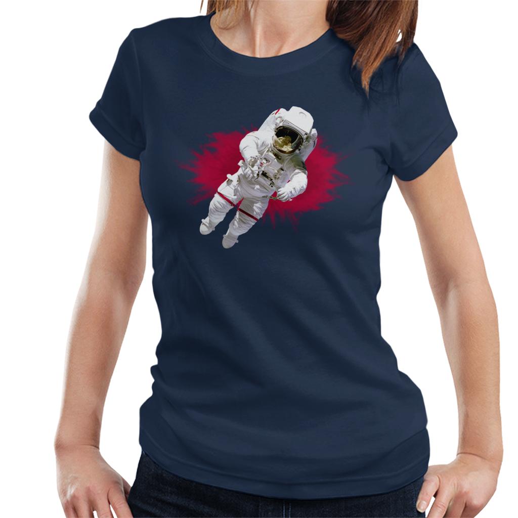 NASA Astronaut Free Flight Women's T-Shirt-ALL + EVERY