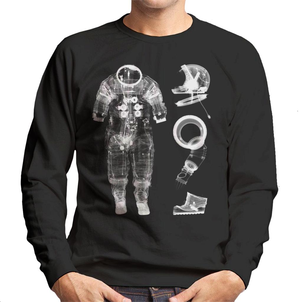 NASA Apollo 14 A7 L Pressure Suit X Ray Men's Sweatshirt-ALL + EVERY