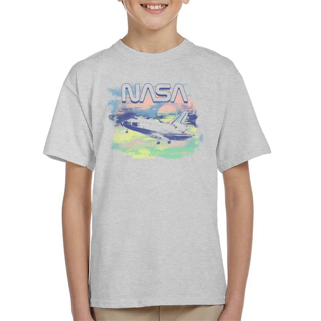 NASA Painted Take Off Kids T-Shirt-ALL + EVERY