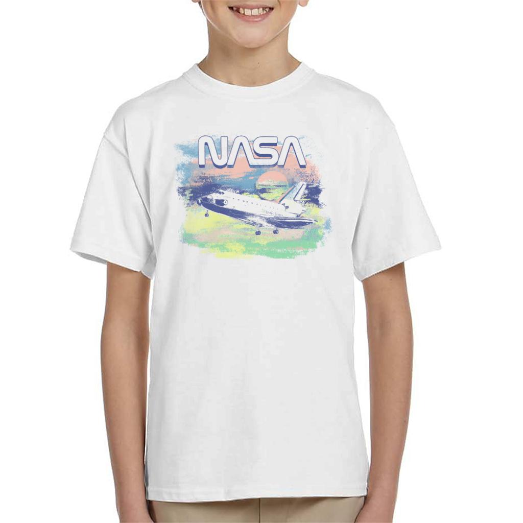 NASA Painted Take Off Kids T-Shirt-ALL + EVERY