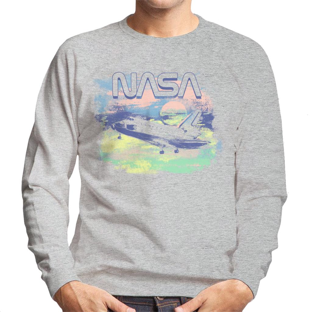 NASA Painted Take Off Men's Sweatshirt-ALL + EVERY