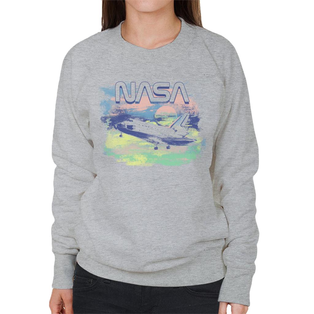 NASA Painted Take Off Women's Sweatshirt-ALL + EVERY