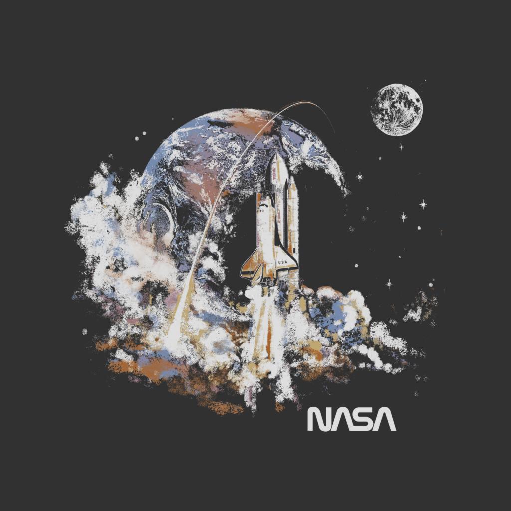 NASA Take Off Earth Montage Women's Hooded Sweatshirt-ALL + EVERY