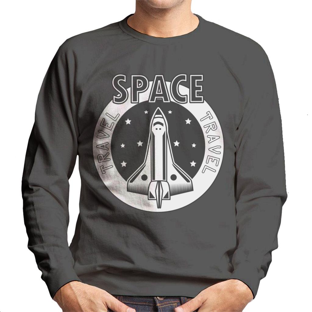 NASA Space Travel Rocket Men's Sweatshirt-ALL + EVERY