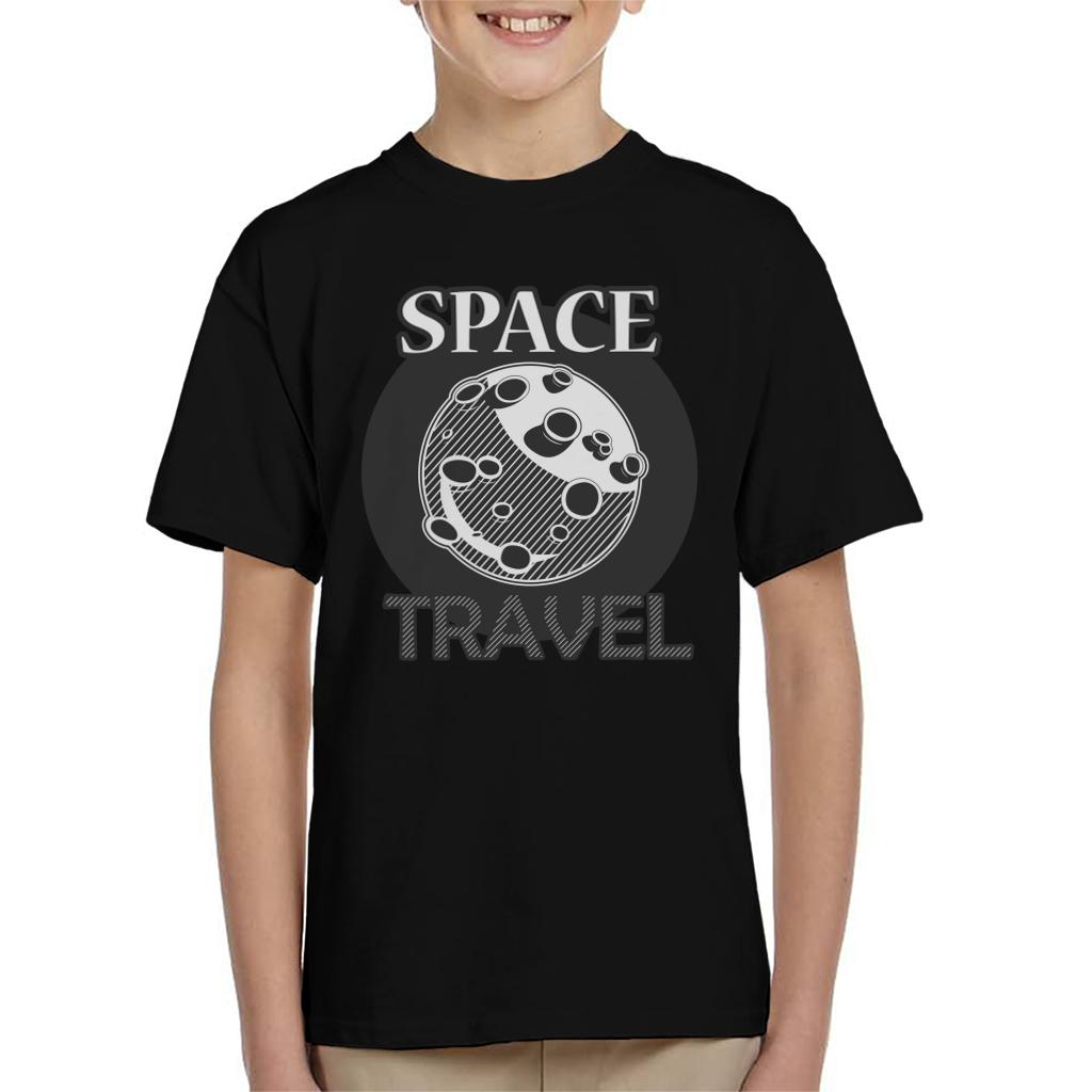 NASA Space Travel To The Moon Kid's T-Shirt-ALL + EVERY