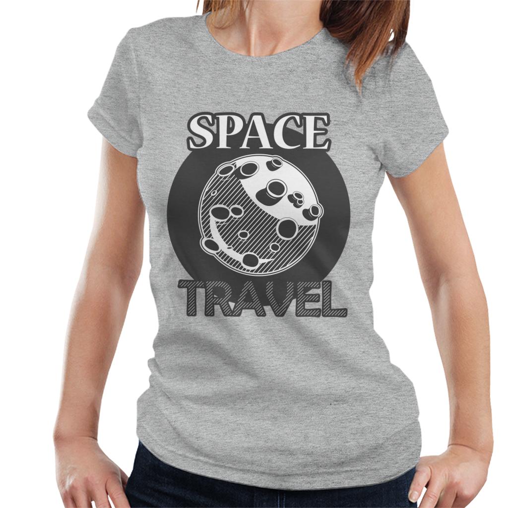 NASA Space Travel To The Moon Women's T-Shirt-ALL + EVERY