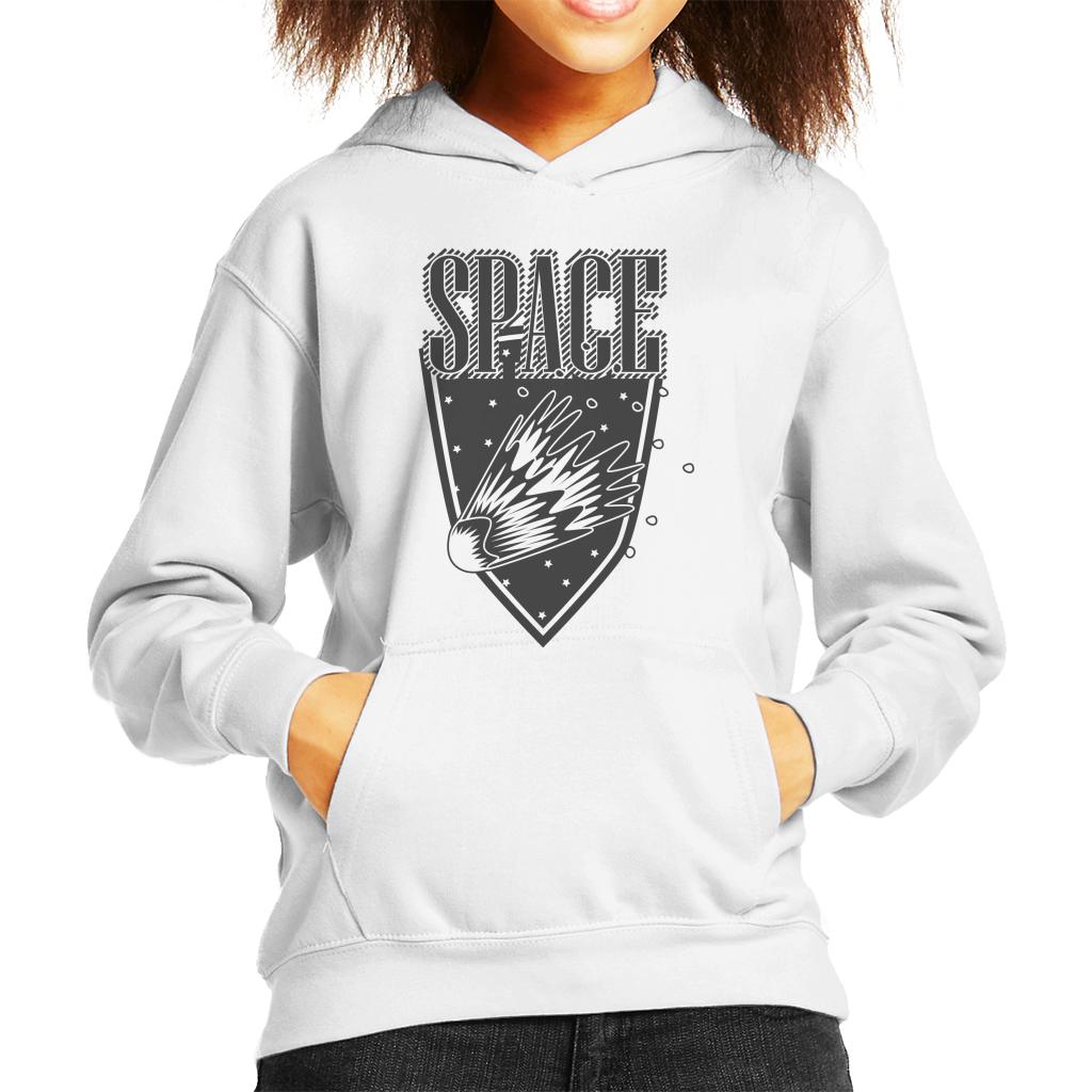 NASA Space Meteor Kid's Hooded Sweatshirt-ALL + EVERY