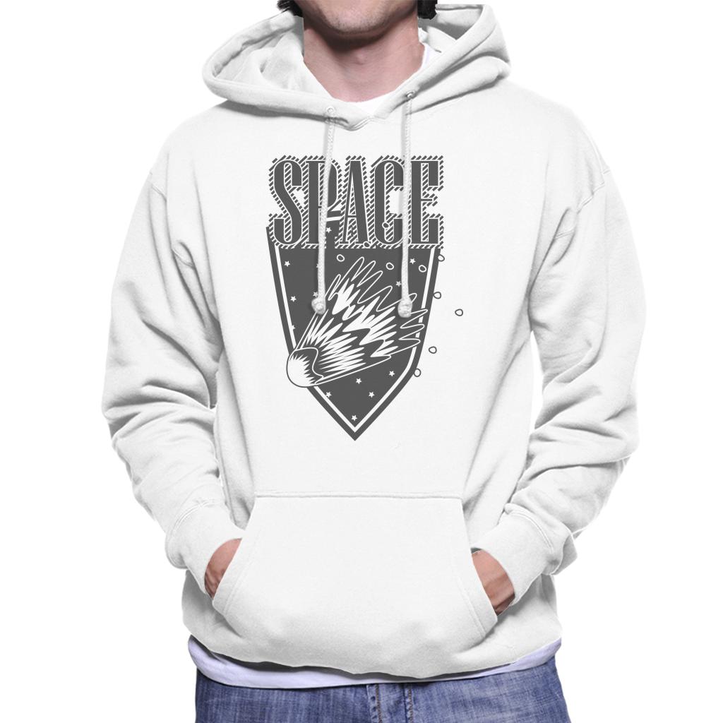 NASA Space Meteor Men's Hooded Sweatshirt-ALL + EVERY