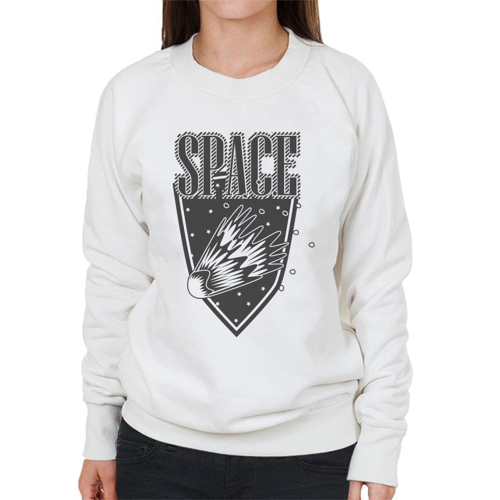 NASA Space Meteor Women's Sweatshirt-ALL + EVERY