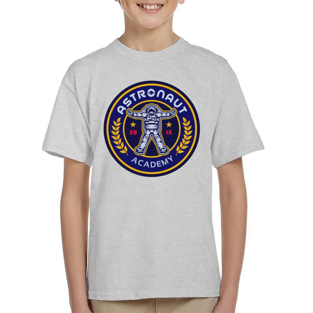 NASA Astronaut Academy Logo Kid's T-Shirt-ALL + EVERY