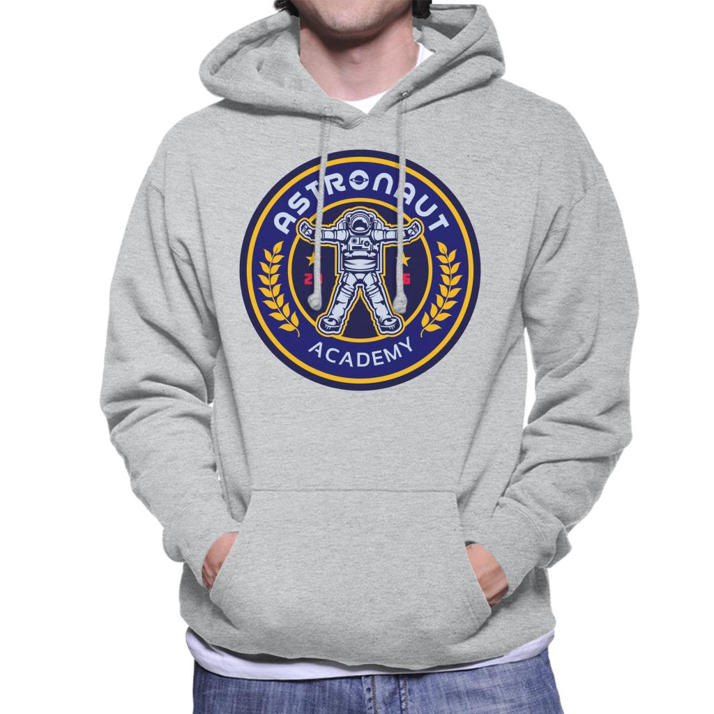 NASA Astronaut Academy Logo Men's Hooded Sweatshirt-ALL + EVERY