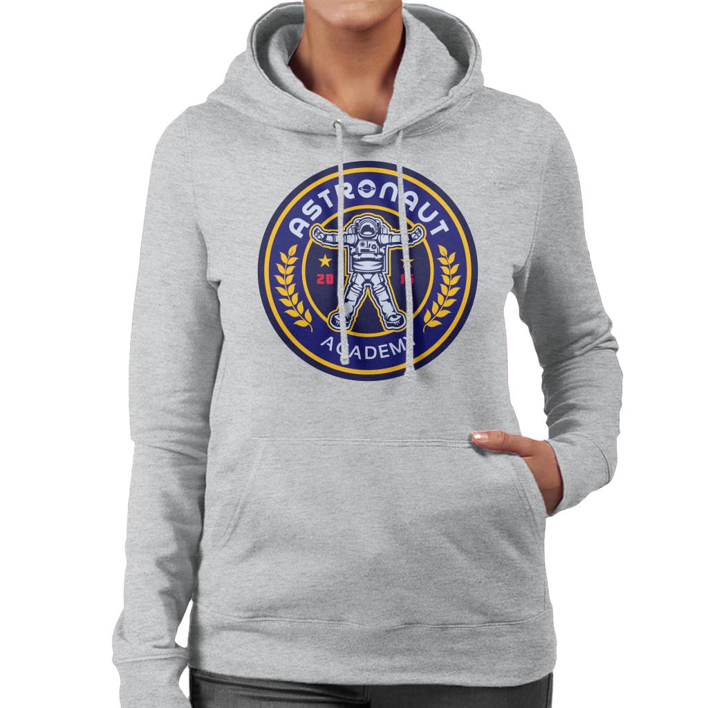 NASA Astronaut Academy Logo Women's Hooded Sweatshirt-ALL + EVERY