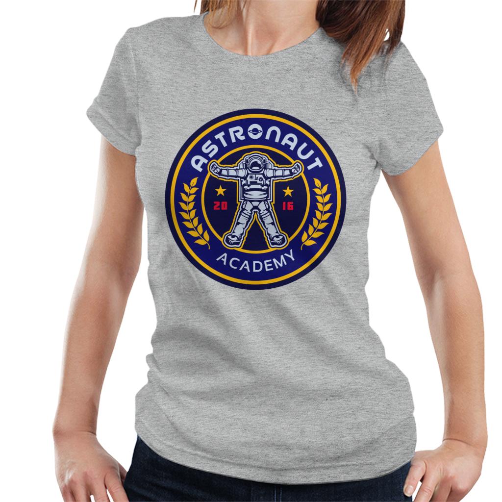 NASA Astronaut Academy Logo Women's T-Shirt-ALL + EVERY