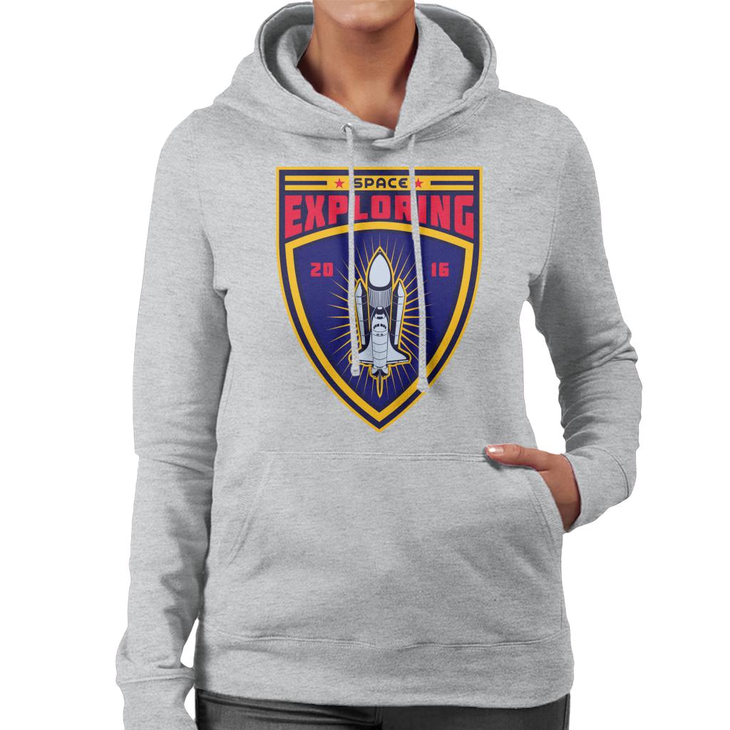 NASA Space Exploring Women's Hooded Sweatshirt-ALL + EVERY