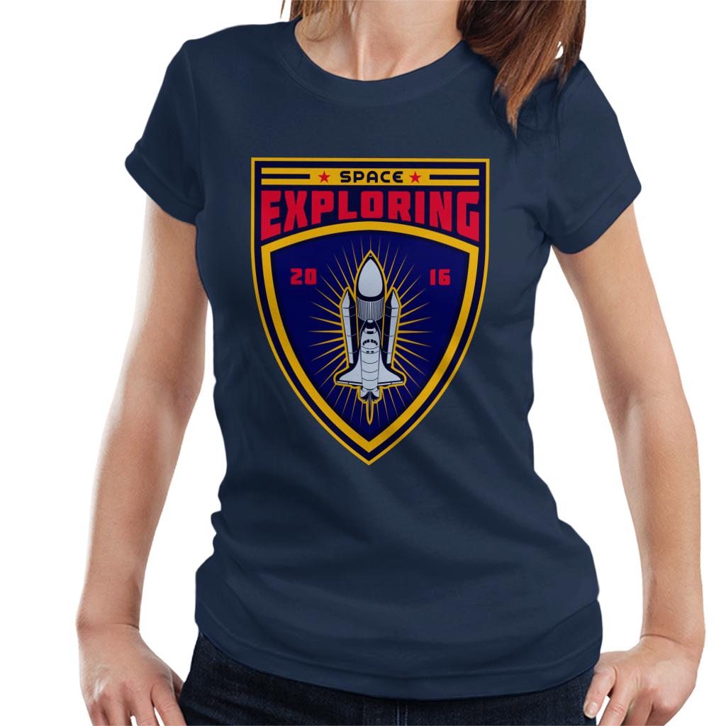 NASA Space Exploring Women's T-Shirt-ALL + EVERY