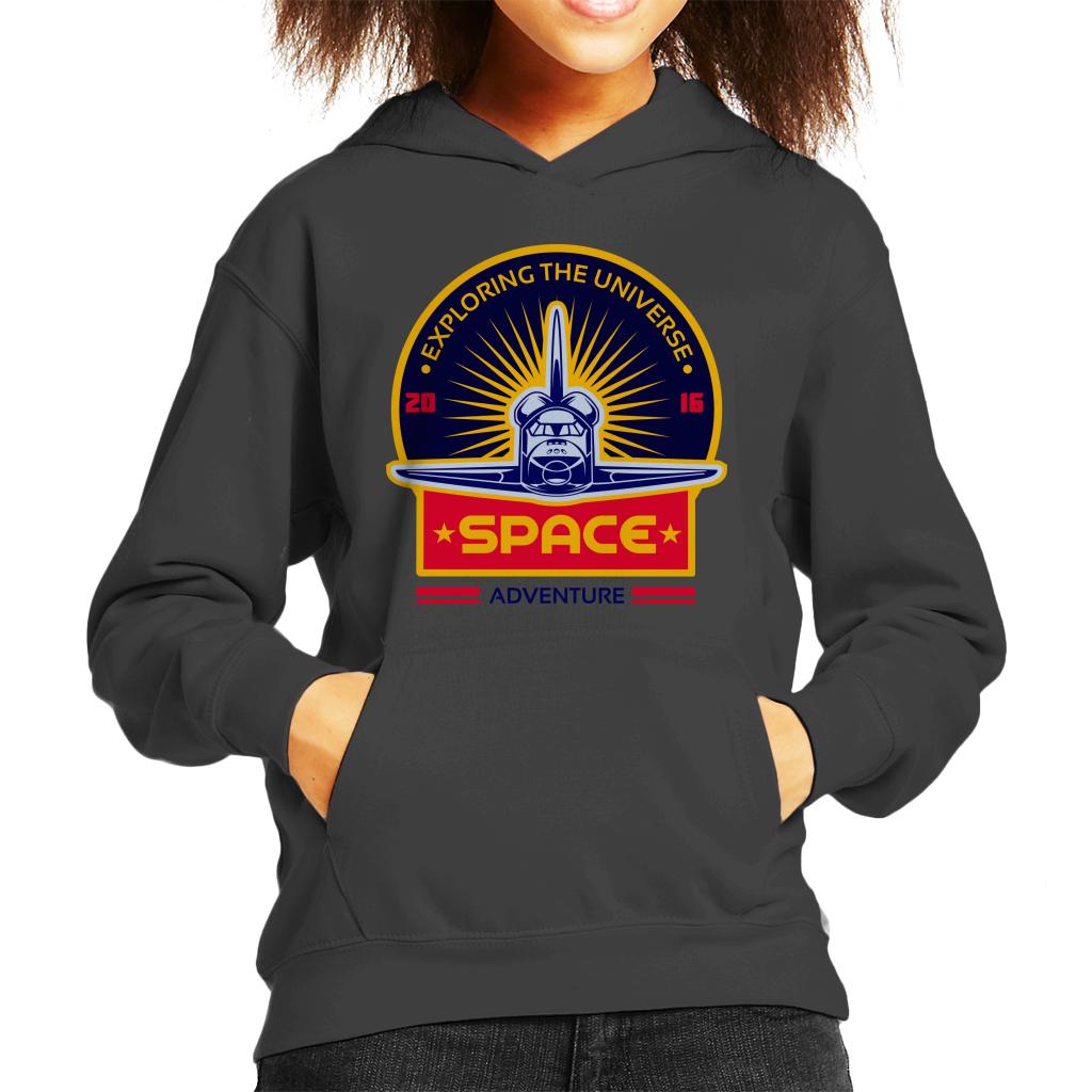 NASA Exploring The Universe Kid's Hooded Sweatshirt-ALL + EVERY