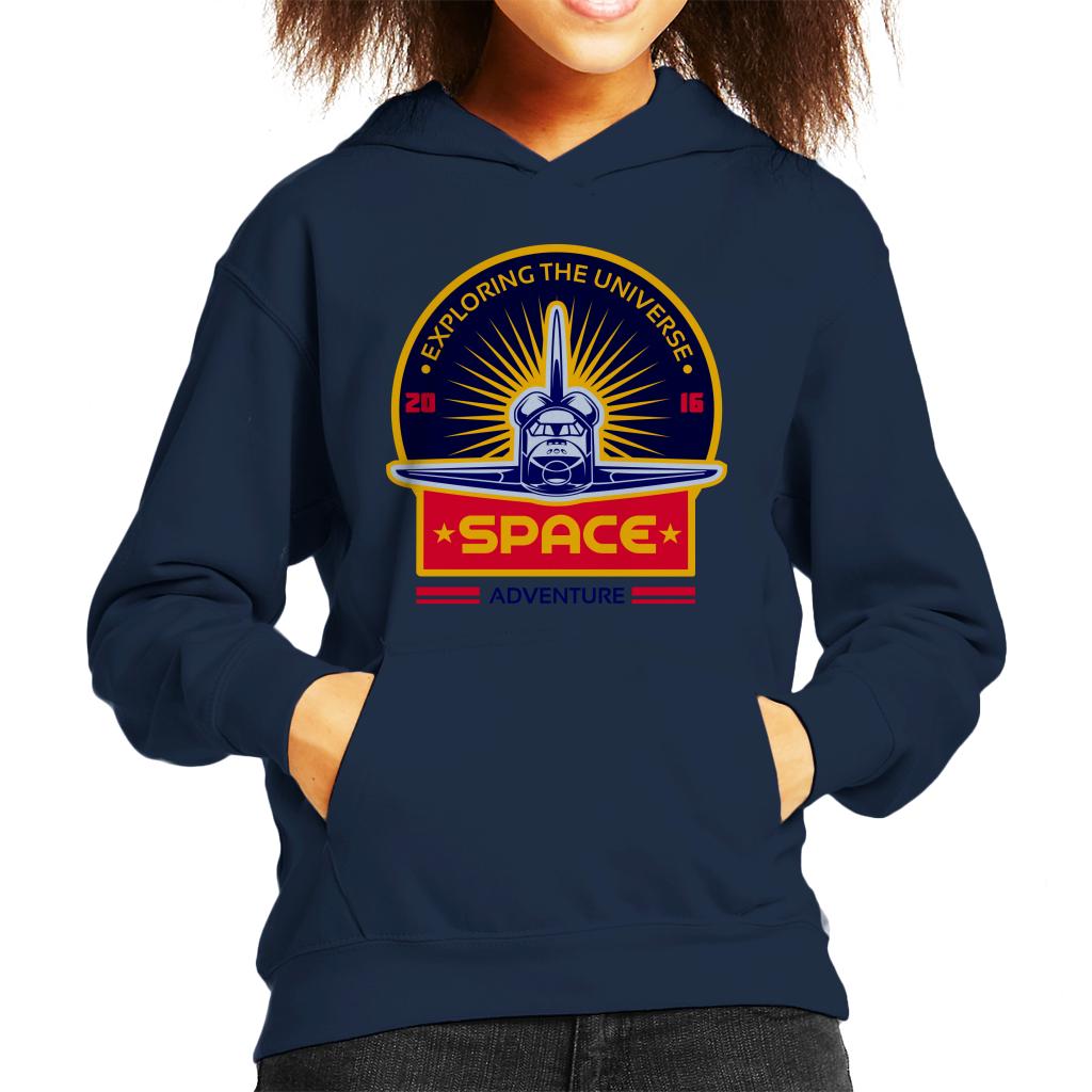 NASA Exploring The Universe Kid's Hooded Sweatshirt-ALL + EVERY