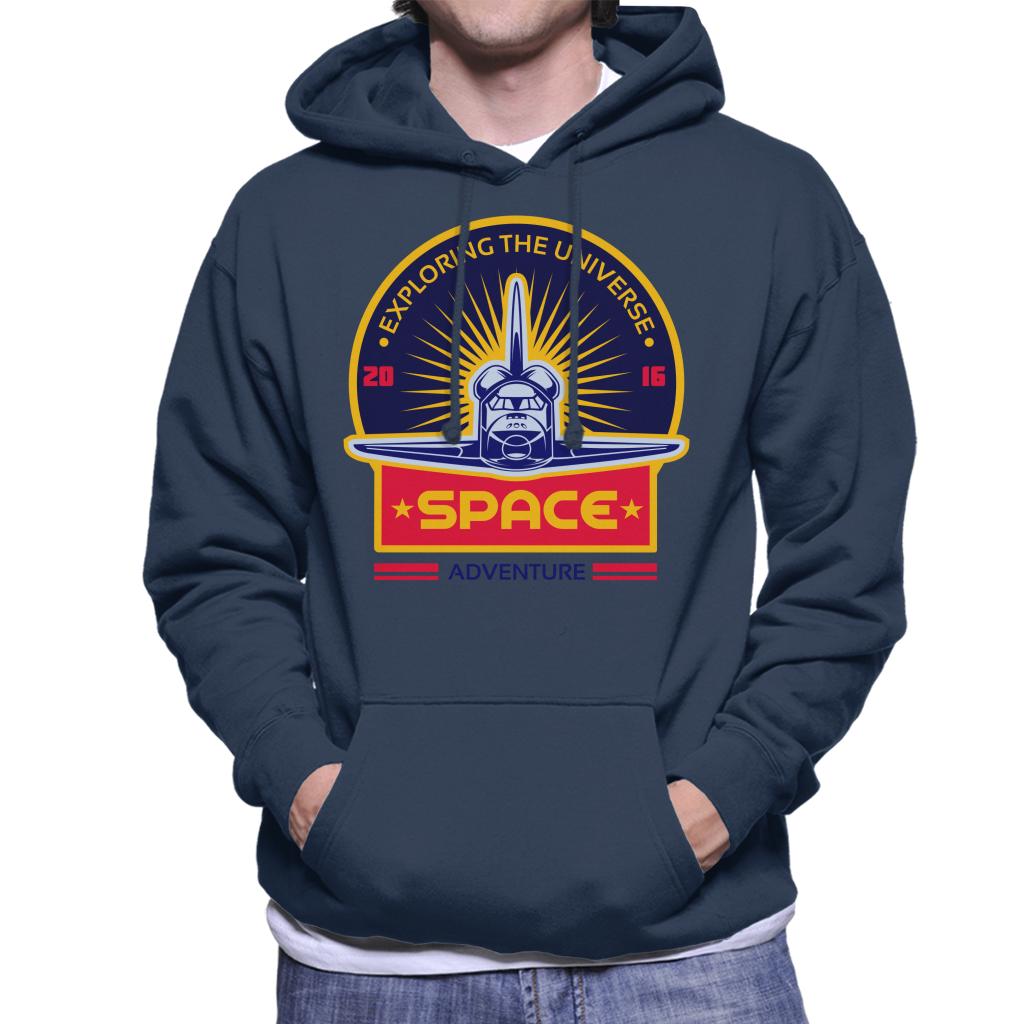 NASA Exploring The Universe Men's Hooded Sweatshirt-ALL + EVERY