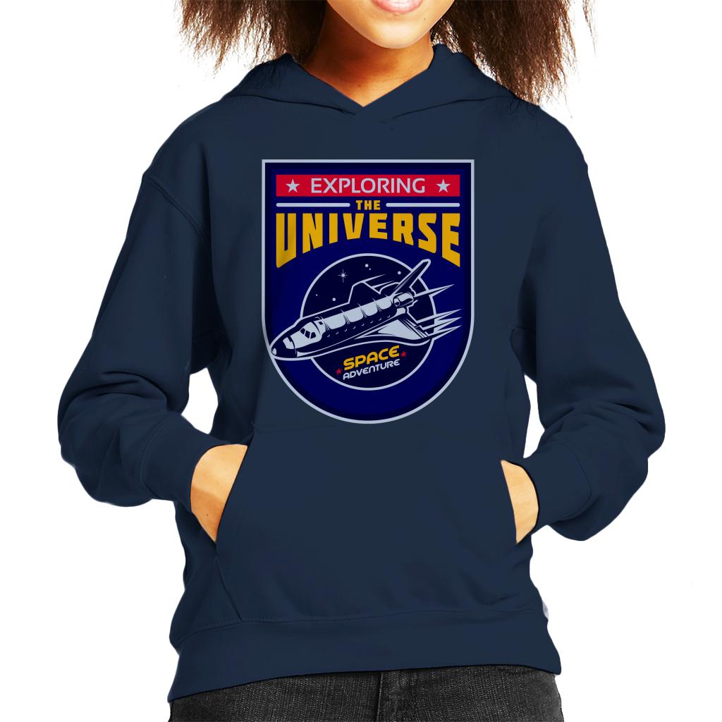 NASA Exploring The Universe Space Adventure Kid's Hooded Sweatshirt-ALL + EVERY