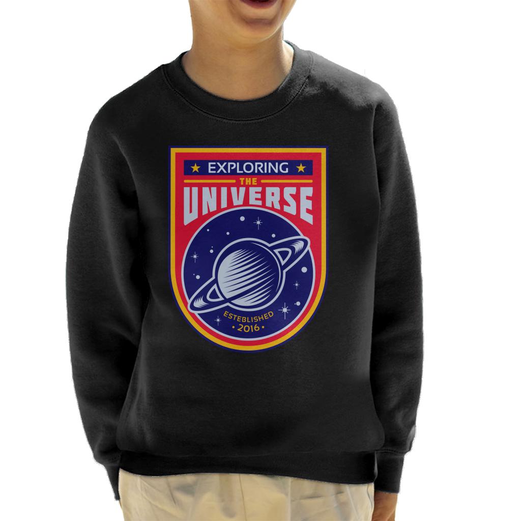 NASA Exploring The Universe Saturn Kid's Sweatshirt-ALL + EVERY