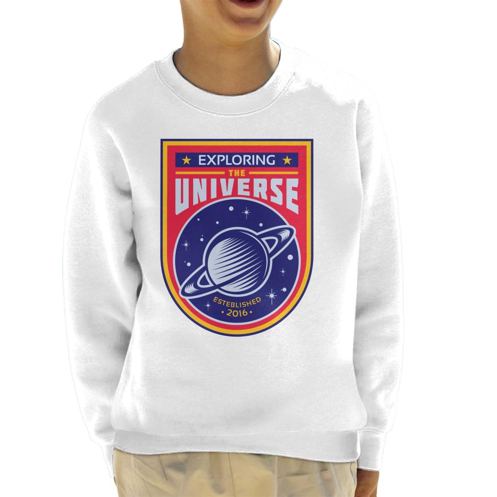 NASA Exploring The Universe Saturn Kid's Sweatshirt-ALL + EVERY