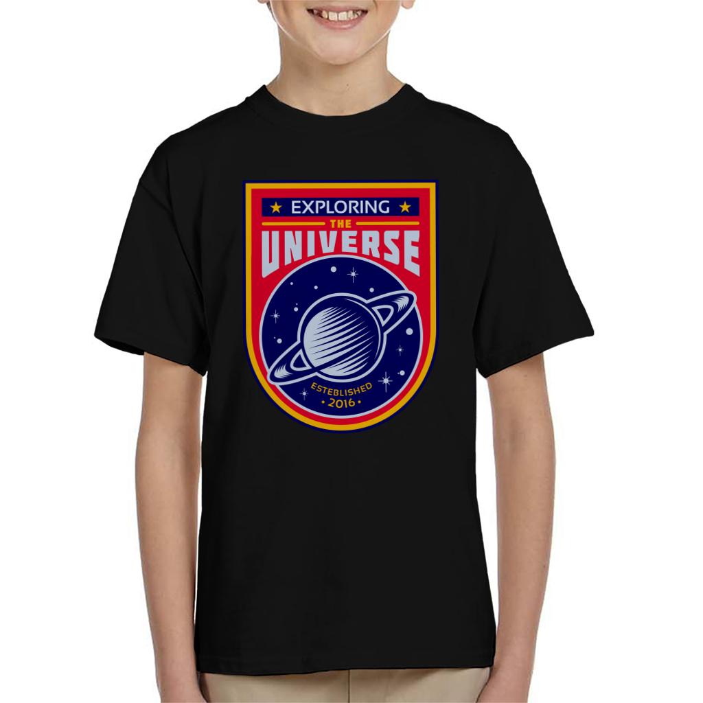 NASA Exploring The Universe Saturn Kid's T-Shirt-ALL + EVERY