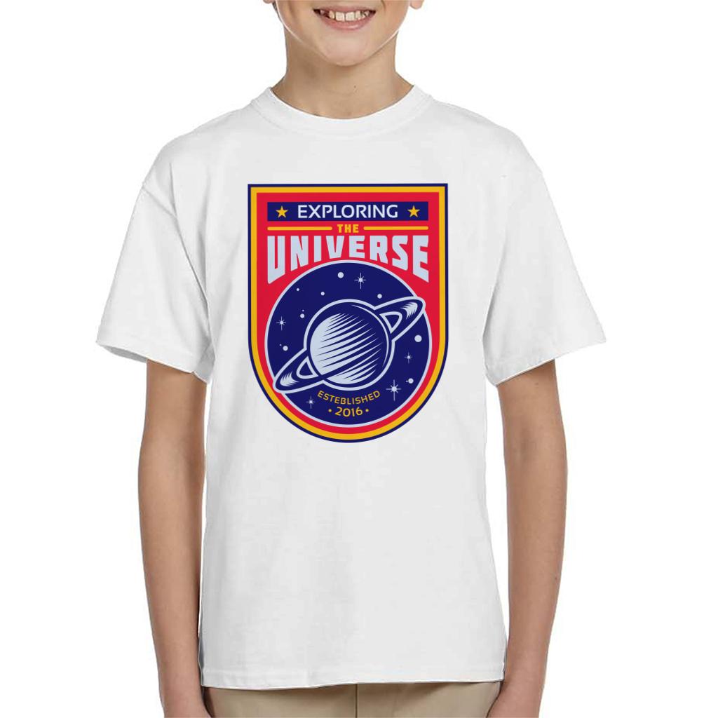 NASA Exploring The Universe Saturn Kid's T-Shirt-ALL + EVERY