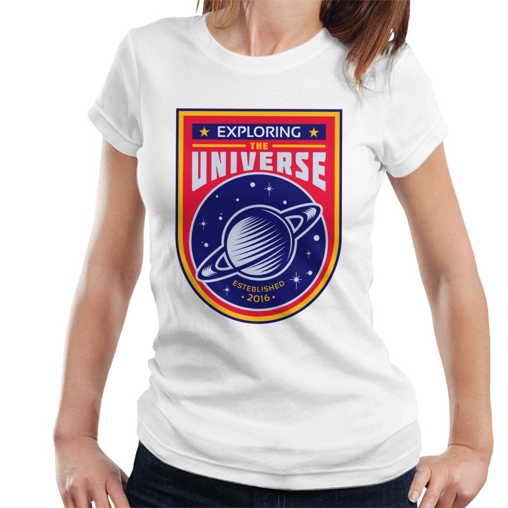 NASA Exploring The Universe Saturn Women's T-Shirt-ALL + EVERY