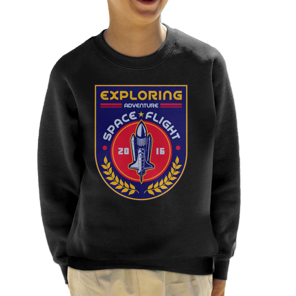 NASA Exploring Adventure Space Flight Kid's Sweatshirt-ALL + EVERY
