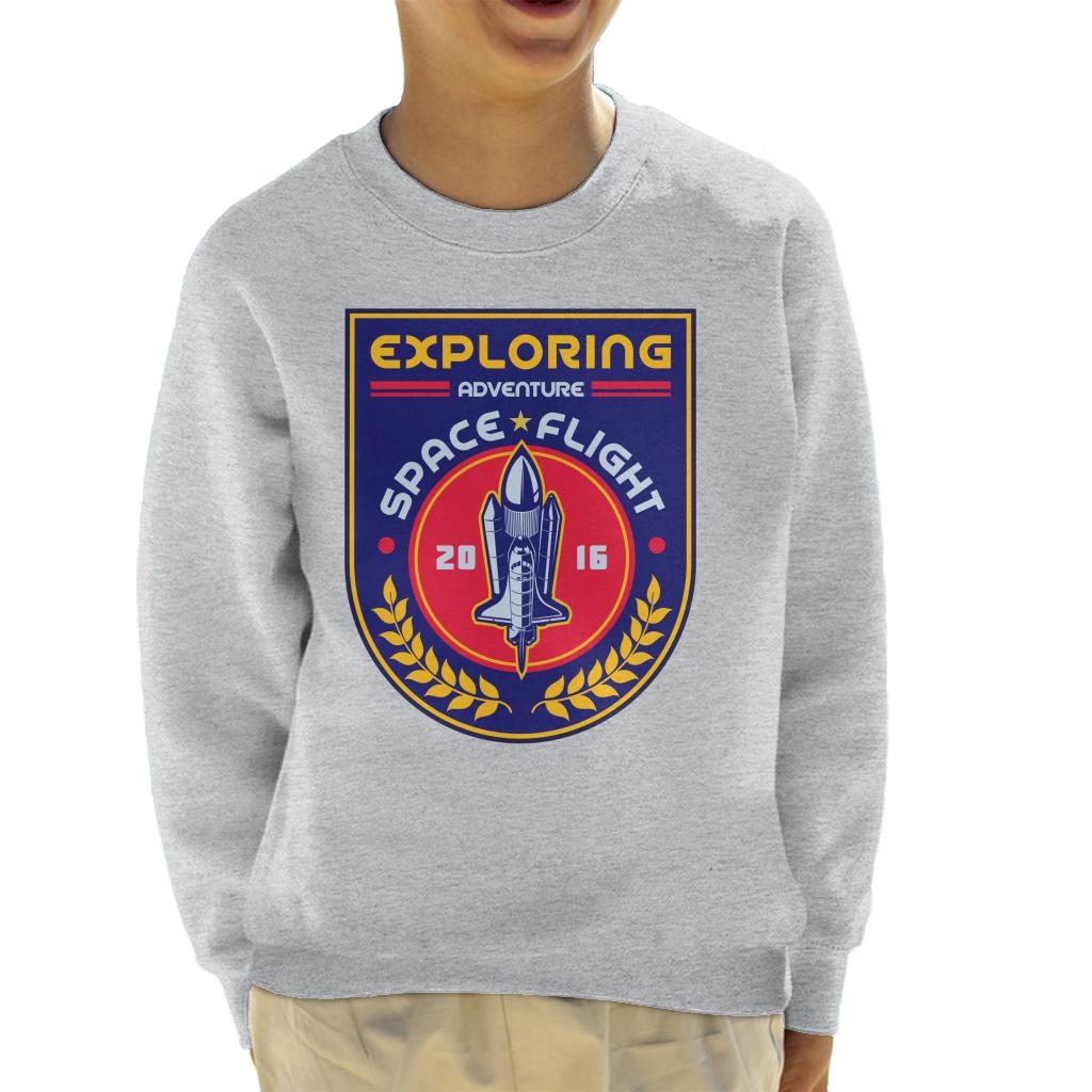 NASA Exploring Adventure Space Flight Kid's Sweatshirt-ALL + EVERY