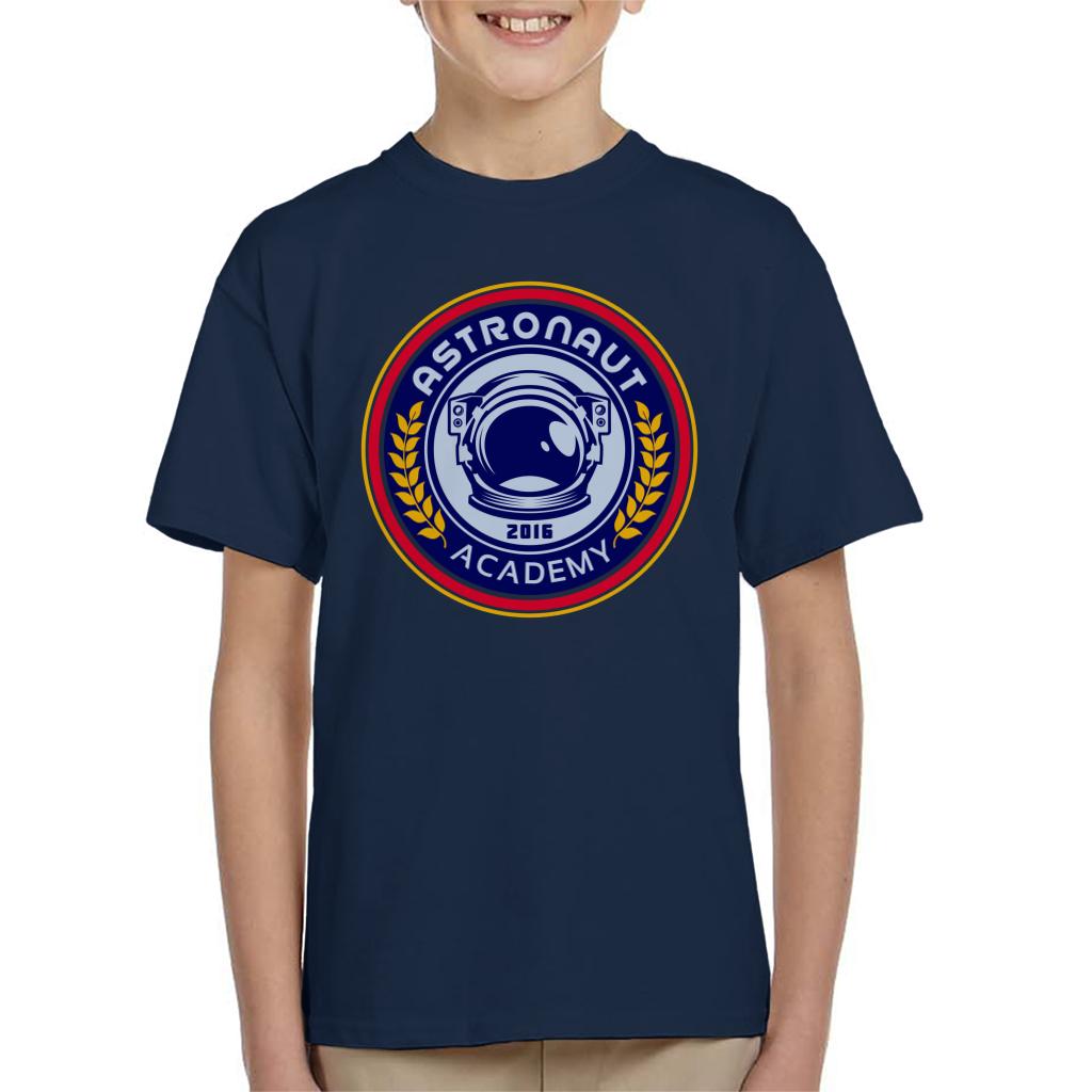 NASA Astronaut Academy Icon Kid's T-Shirt-ALL + EVERY