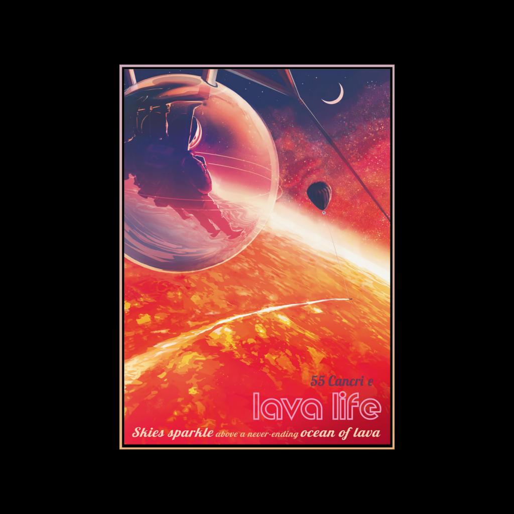 NASA 55 Cancri E Lava Life Women's T-Shirt-ALL + EVERY