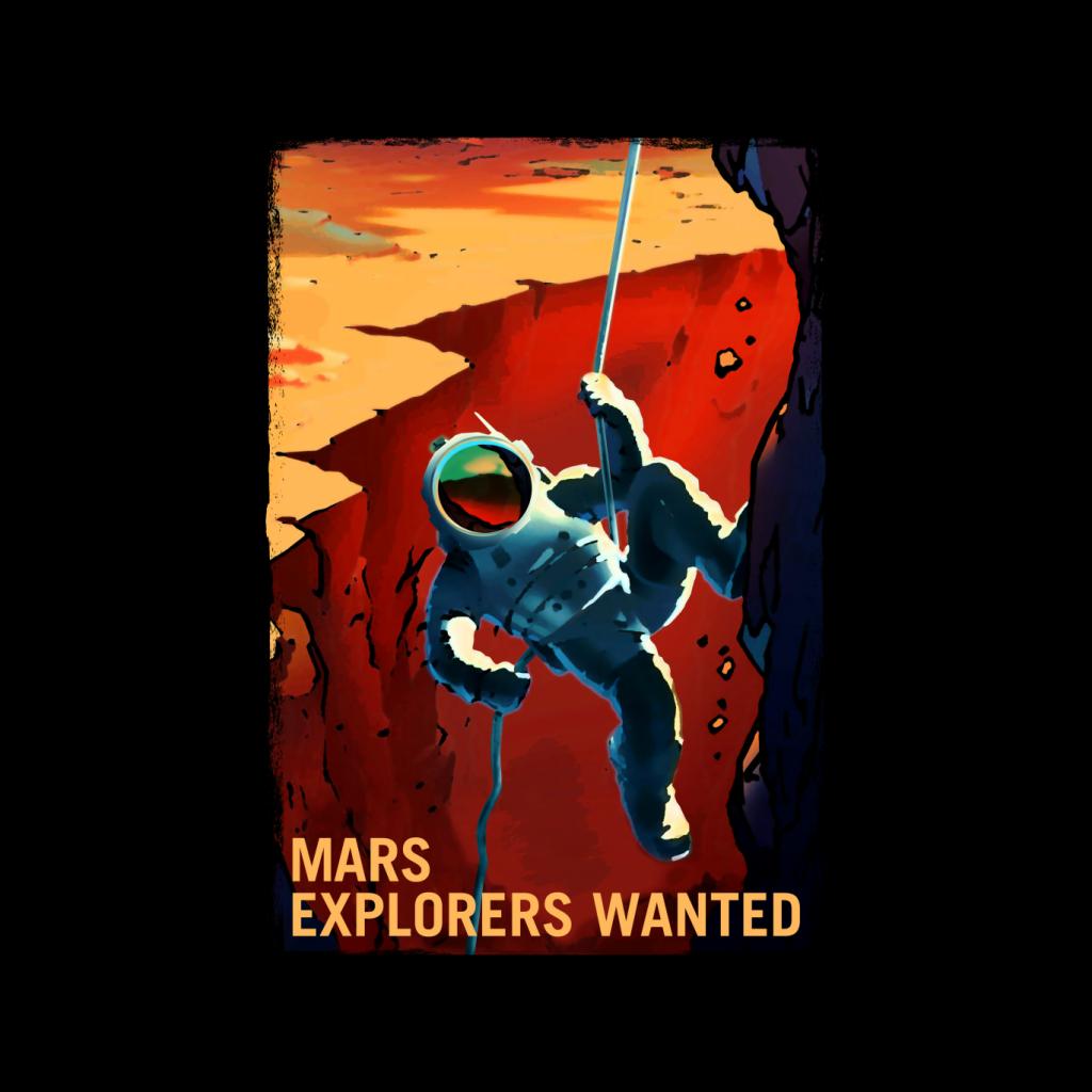 NASA Mars Explorers Wanted Women's Hooded Sweatshirt-ALL + EVERY