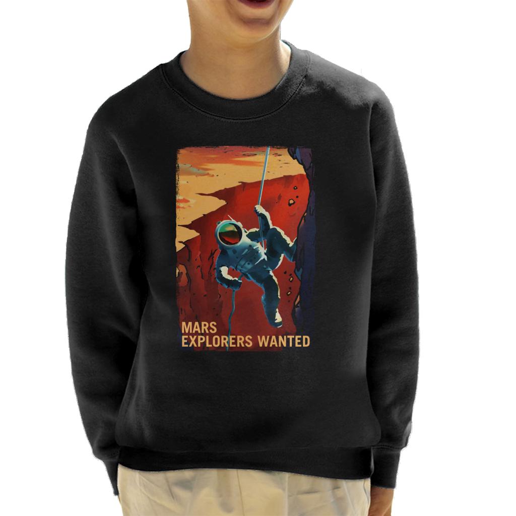 NASA Mars Explorers Wanted Kid's Sweatshirt-ALL + EVERY
