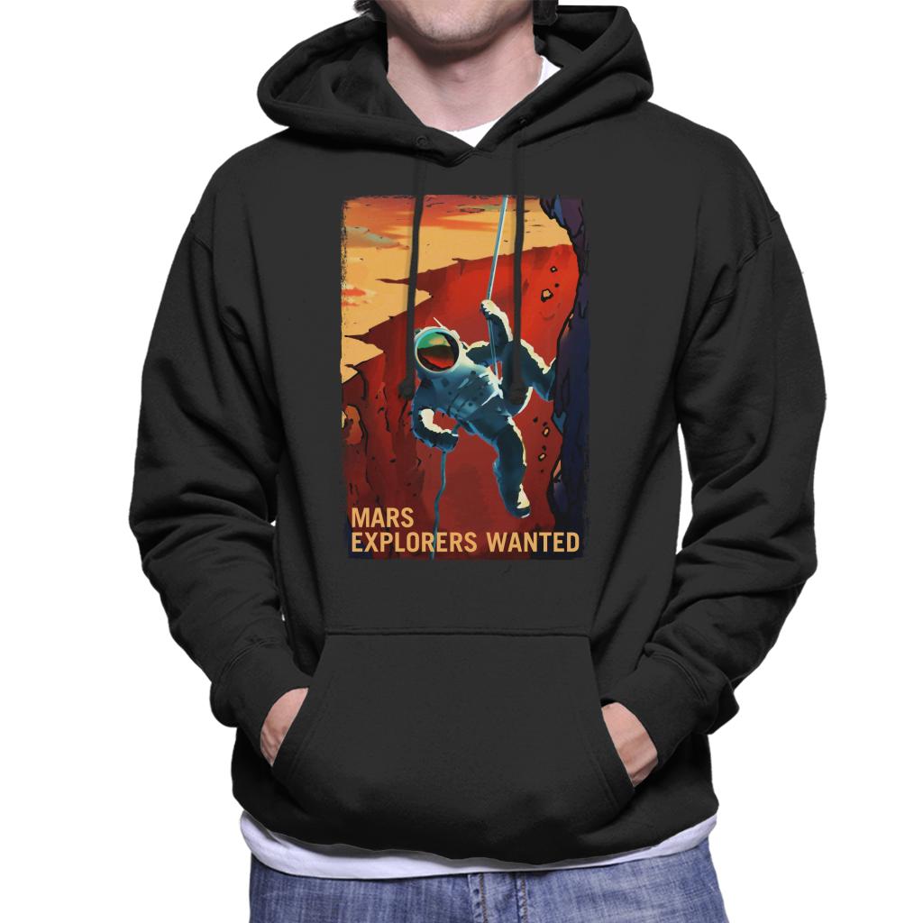 NASA Mars Explorers Wanted Men's Hooded Sweatshirt-ALL + EVERY