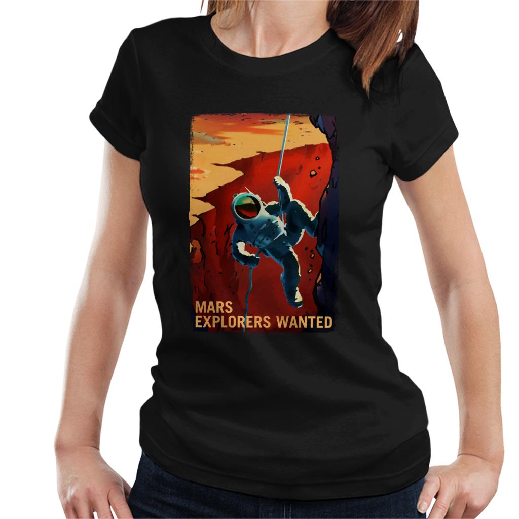 NASA Mars Explorers Wanted Women's T-Shirt-ALL + EVERY