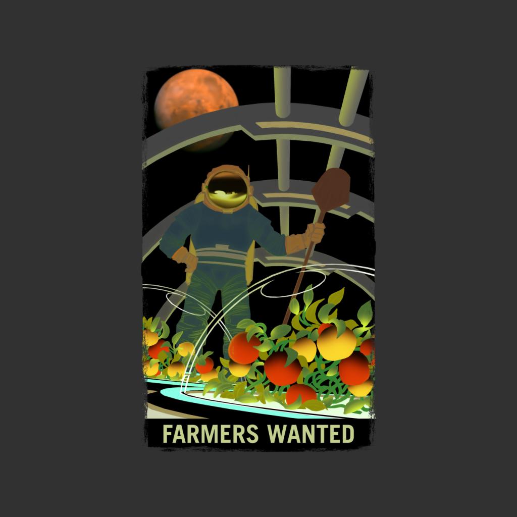 NASA Farmers Wanted Women's T-Shirt-ALL + EVERY