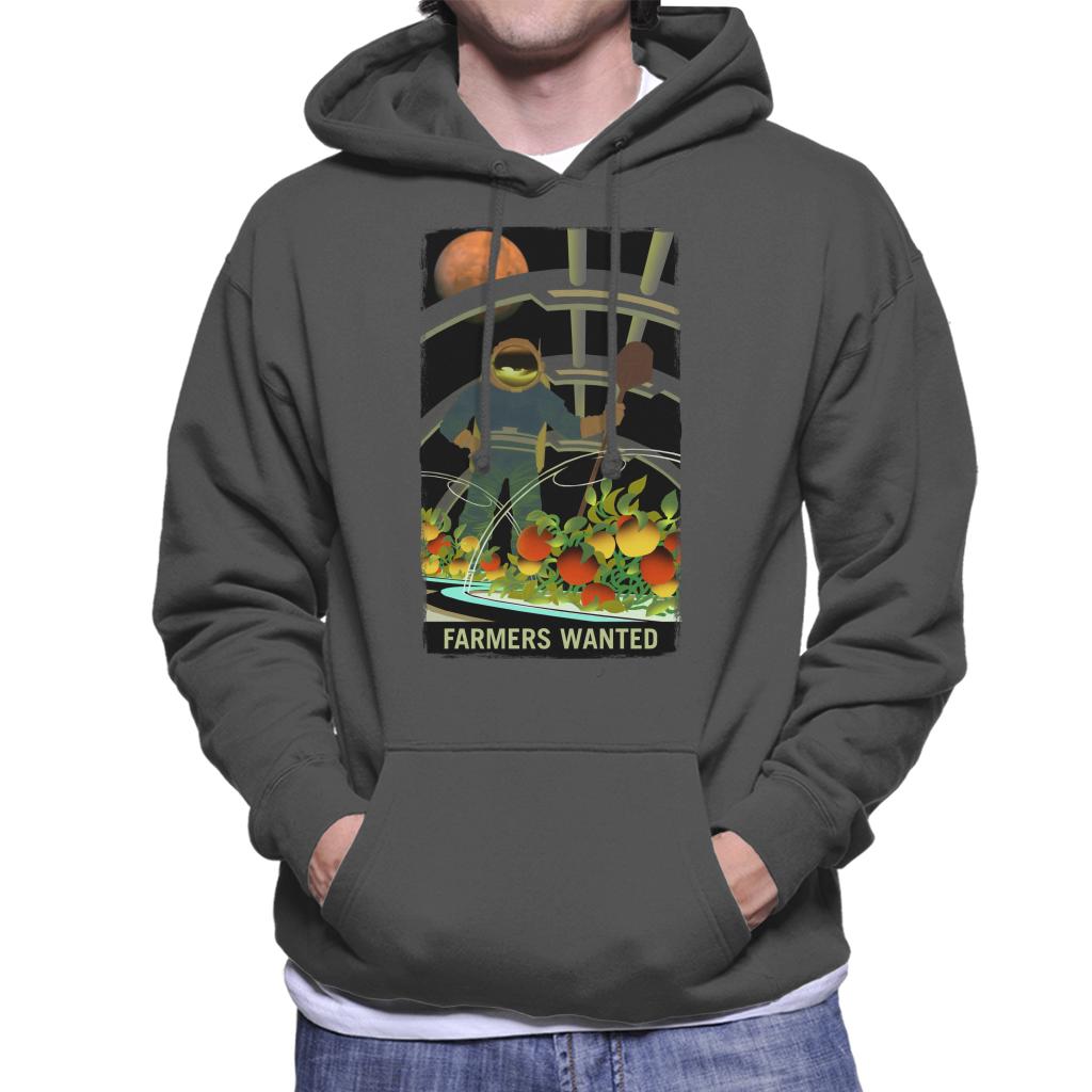 NASA Farmers Wanted Men's Hooded Sweatshirt-ALL + EVERY