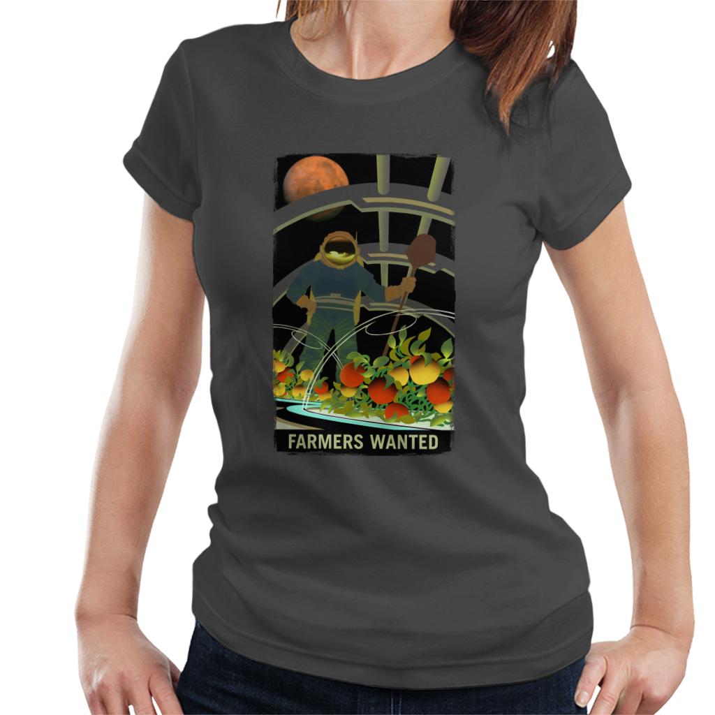 NASA Farmers Wanted Women's T-Shirt-ALL + EVERY