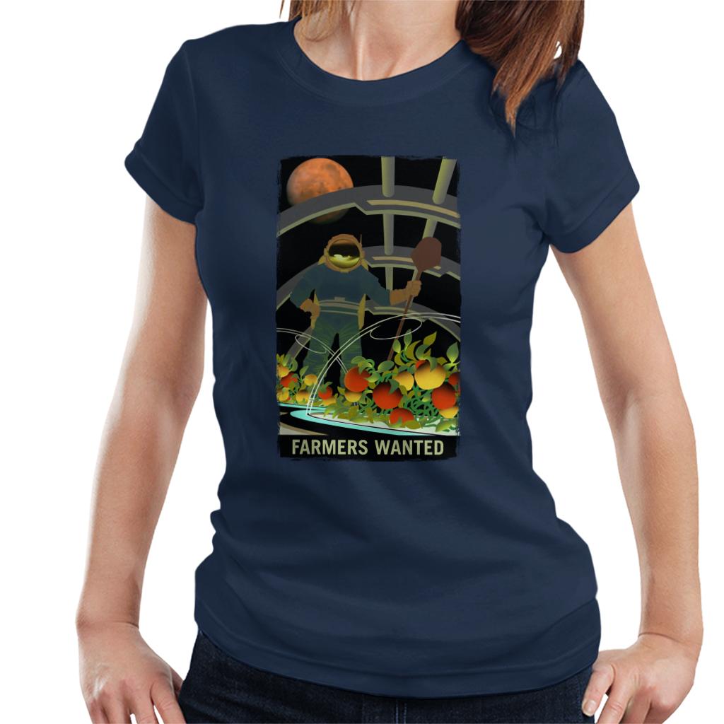 NASA Farmers Wanted Women's T-Shirt-ALL + EVERY