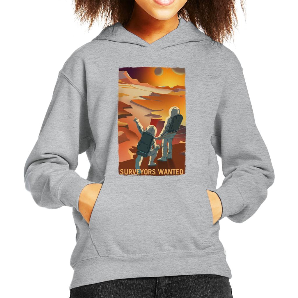 NASA Surveyors Wanted Kid's Hooded Sweatshirt-ALL + EVERY