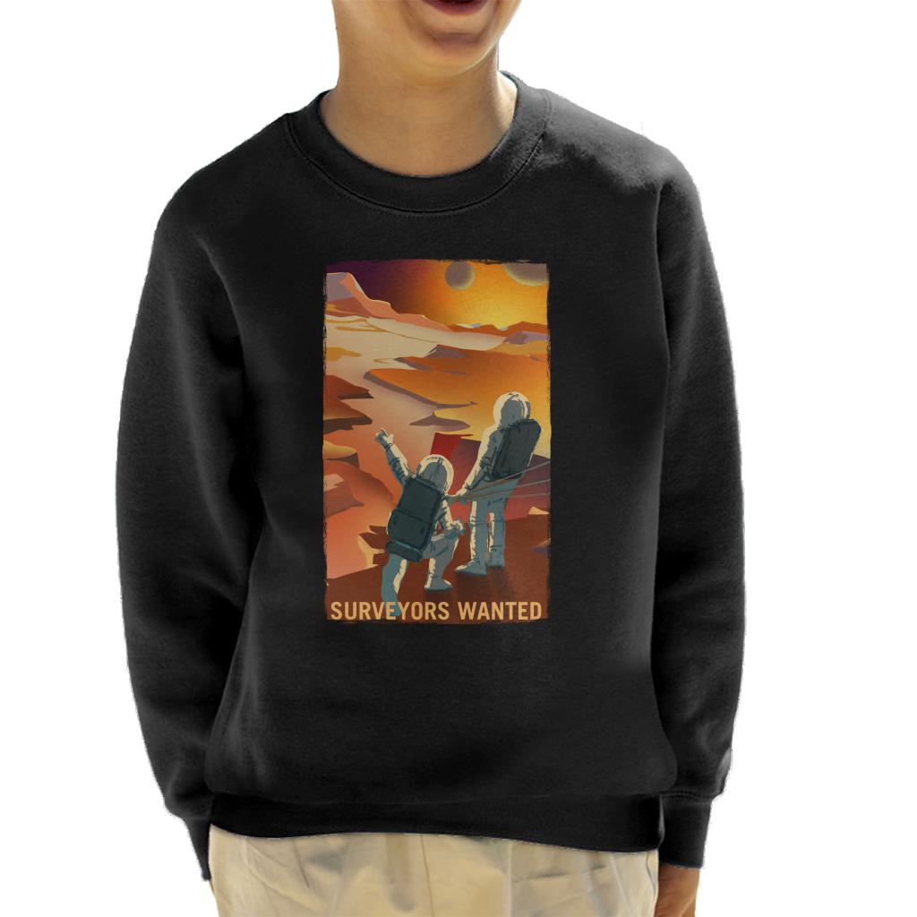 NASA Surveyors Wanted Kid's Sweatshirt-ALL + EVERY