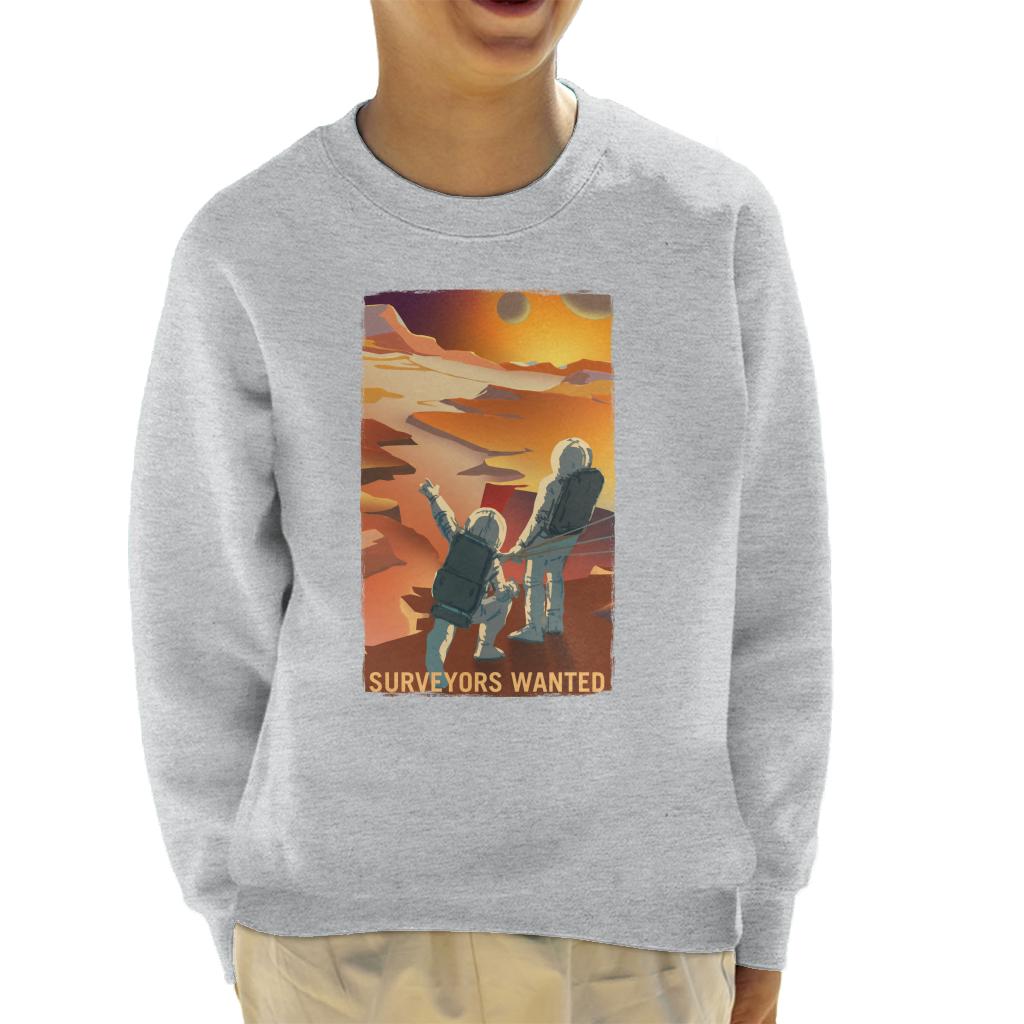NASA Surveyors Wanted Kid's Sweatshirt-ALL + EVERY