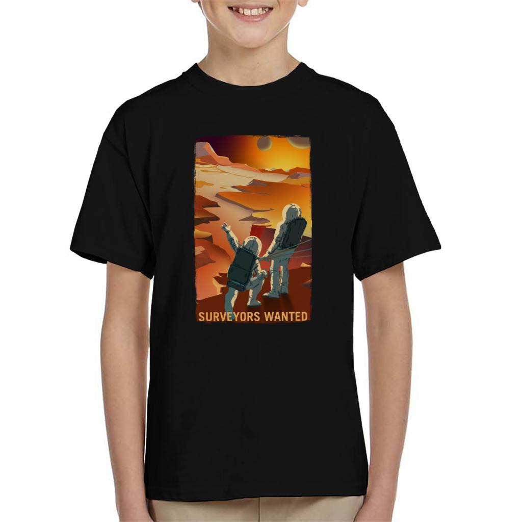 NASA Surveyors Wanted Kid's T-Shirt-ALL + EVERY