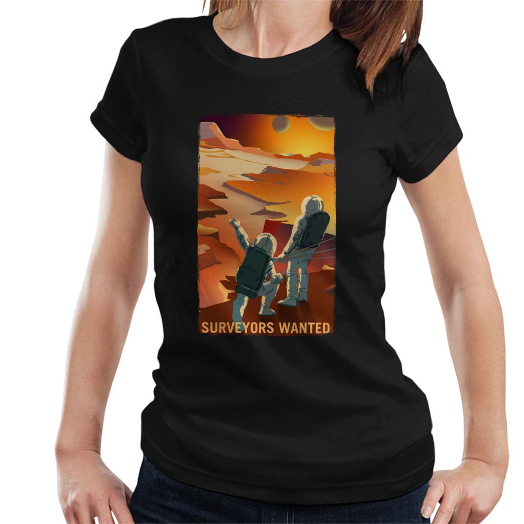 NASA Surveyors Wanted Women's T-Shirt-ALL + EVERY